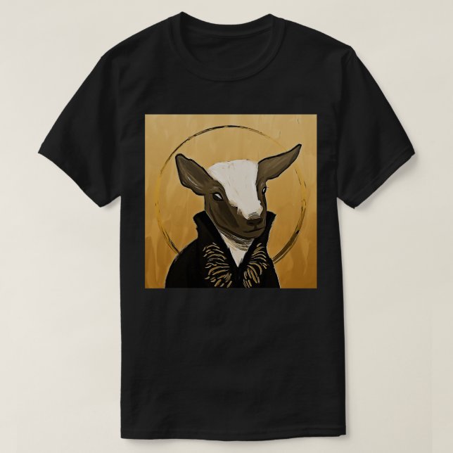 Camiseta Sankt Milo Shadow y Bone Goat (Diseño del anverso)