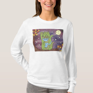 Camiseta Sano, rico, y sabio en una noche del otoño