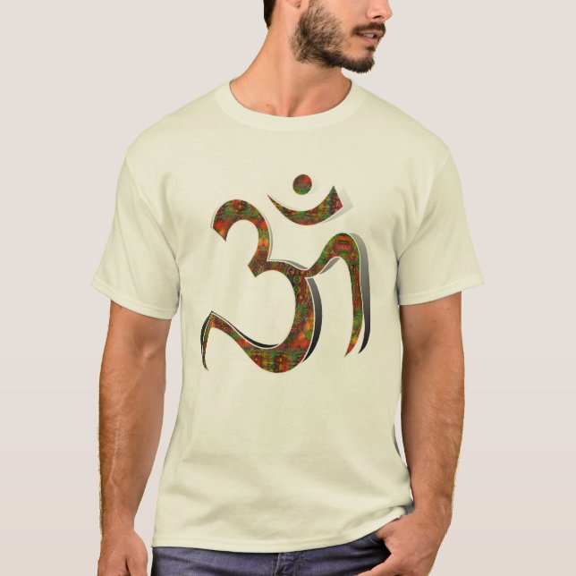 Camiseta Sánscrito Yoga OM Meditación Namaste (Anverso)