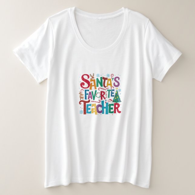 Camiseta - Santa (Anverso del diseño)