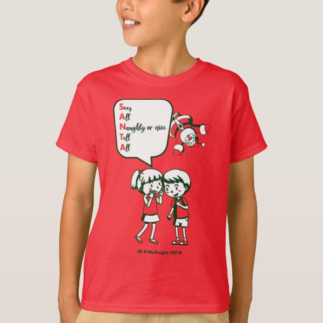 Camiseta Santa Acronym Tee (Anverso)