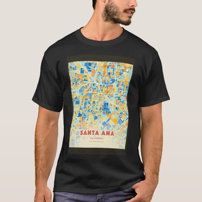 Camiseta santa ana california (Anverso)