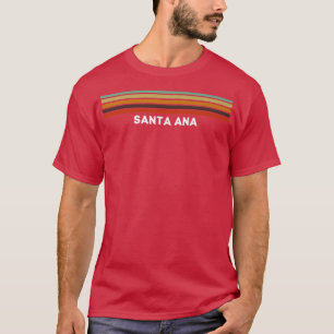Camiseta Santa Ana California CA US Cities Retro