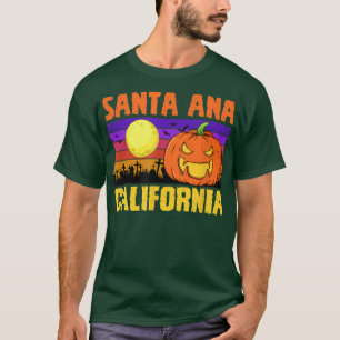 Camiseta Santa Ana California Happy Halloween Fiesta local 