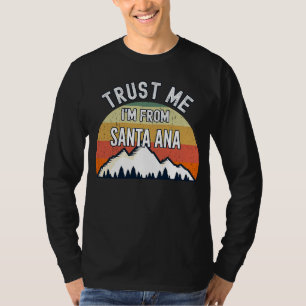 Camiseta Santa Ana Confía En Mí Soy De Santa Ana