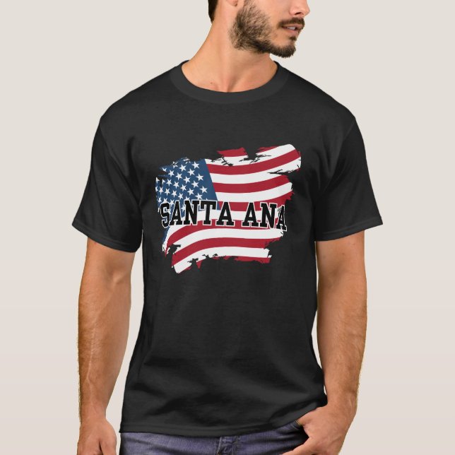 Camiseta Santa Ana USA (Anverso)