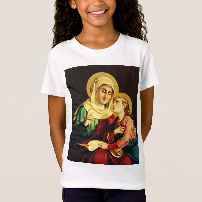 Camiseta Santa Ana y la Virgen María (Anverso)