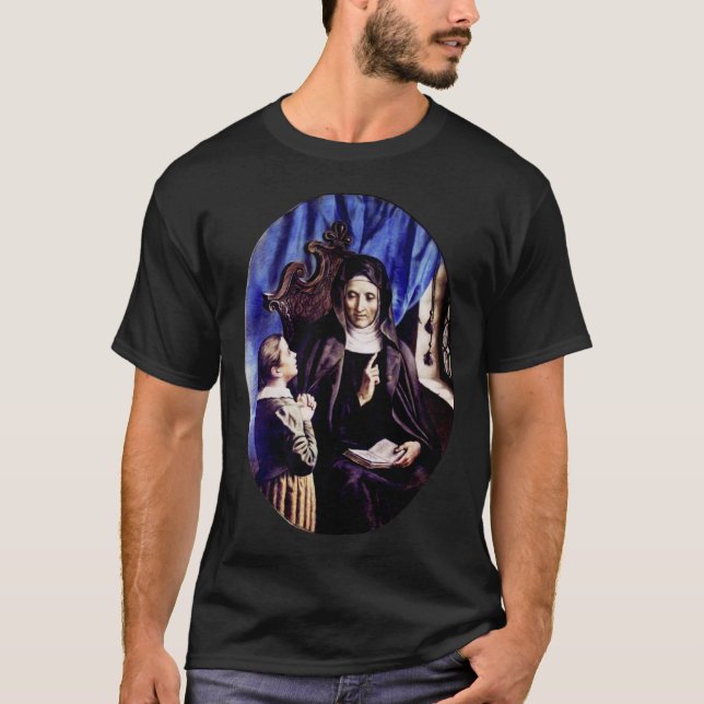 Camiseta Santa Ángela Merici virgen y fundadora (Anverso)