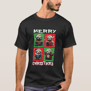Camiseta Santa Animales de la eslora de los dulces adoran l