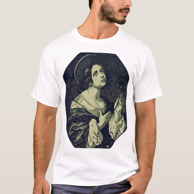 Camiseta Santa Apolonia Virgen y Mártir (Anverso)