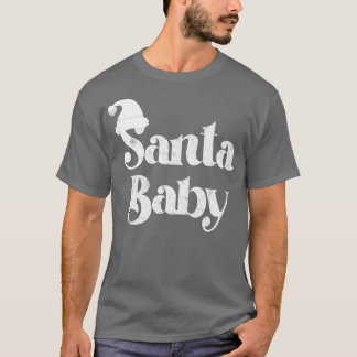Camiseta Santa Baby Vintage Look