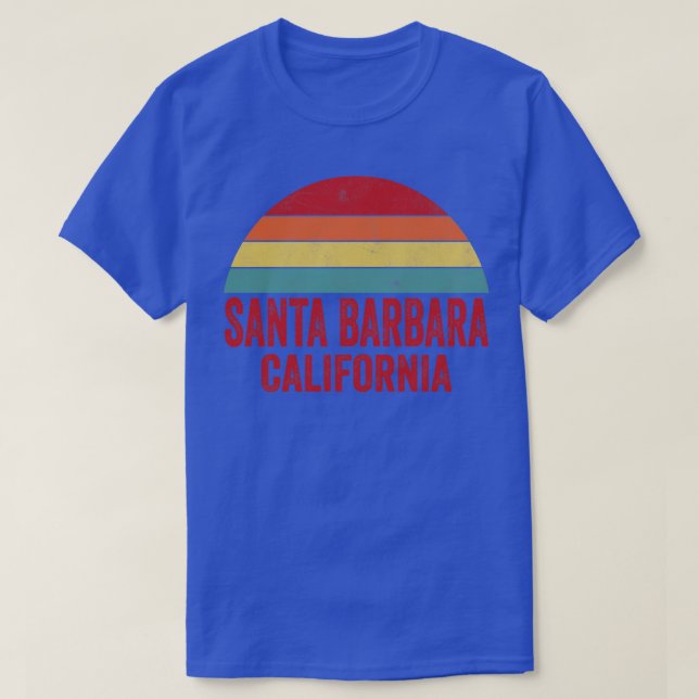 Camiseta Santa Barbara California (Diseño del anverso)
