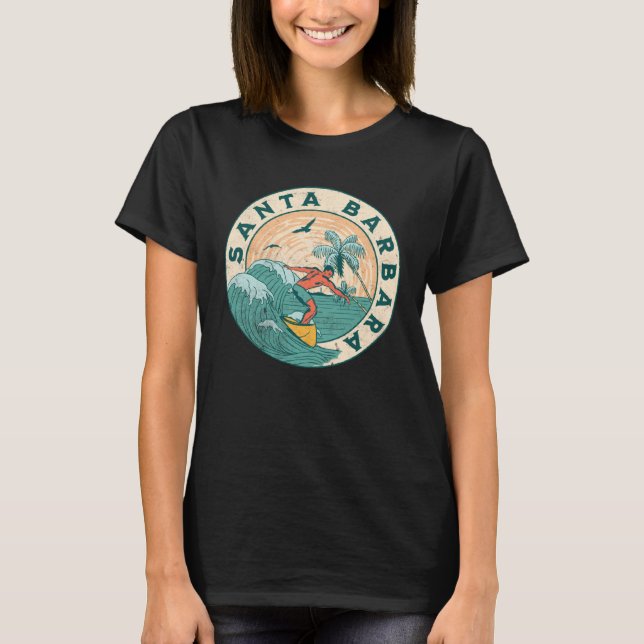 Camiseta Santa Barbara California 2 (Anverso)