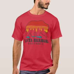 Camiseta Santa Barbara California Bear Nature Vintage Grizz