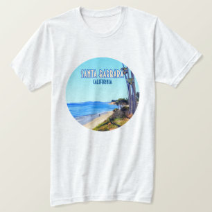 Camiseta Santa Barbara California Butterfly Beach Montecito