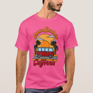 Camiseta Santa Barbara California Ca Vintage Retro Sur