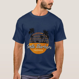 Camiseta Santa Barbara California Verano Antiguo Surfista V