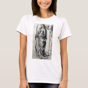 Camiseta Santa Bárbara de la Torre Arte Gráfico Sagrado