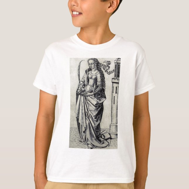 Camiseta Santa Bárbara y su torre (Anverso)