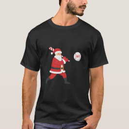 Camiseta Santa Baseball Six Seven Meme Christmas Festive 