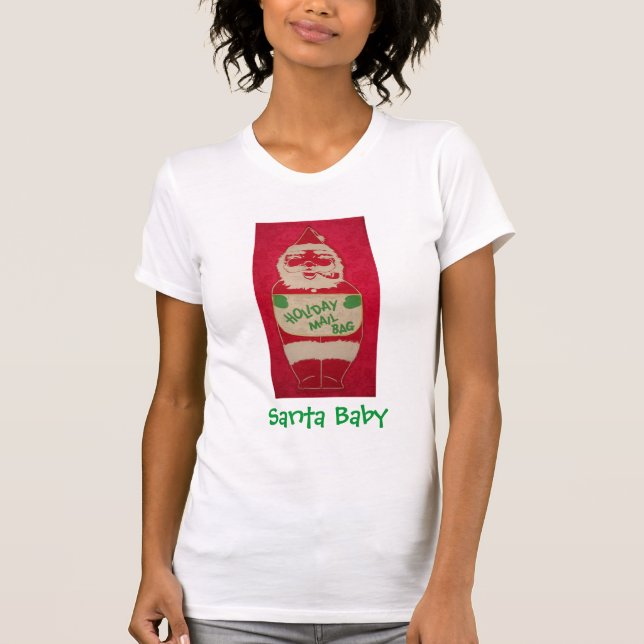 Camiseta Santa Bebé (Anverso)