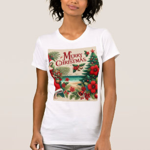 Camiseta Santa Bebé - Tee de Navidad de Feliz