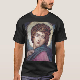 Camiseta Santa Brígida de Kildare Arte Céltico Sagrado