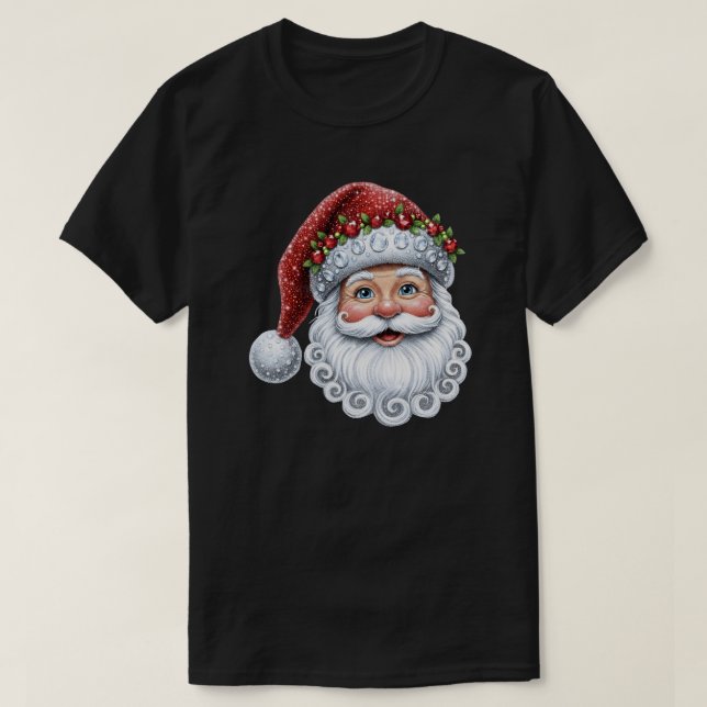 Camiseta Santa Brillante (Diseño del anverso)