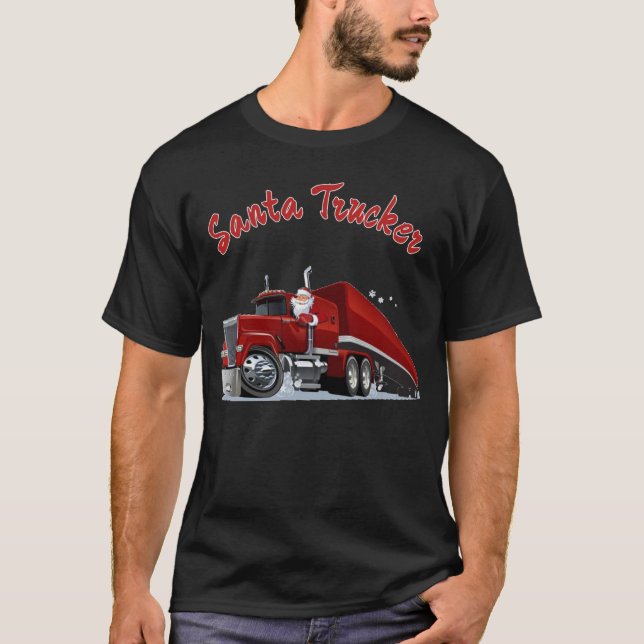 Camiseta Santa camionero  (Anverso)