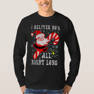 Camiseta Santa Can entrega de la traviesa sucia travesura n