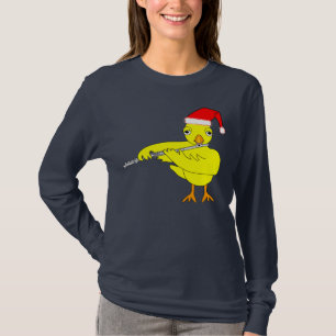 Camiseta Santa Cap Flute Chick