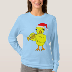 Camiseta Santa Cap Trumpet Chick