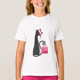 Camiseta Santa Cat