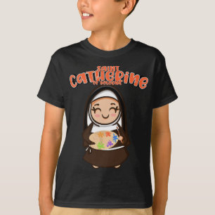 Camiseta Santa Catalina de Bolonia Patrona Santa Artistas