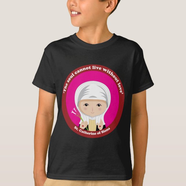 Camiseta Santa Catalina de Siena (Anverso)