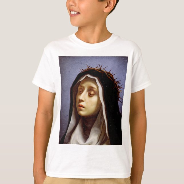 Camiseta Santa Catalina de Siena (Anverso)