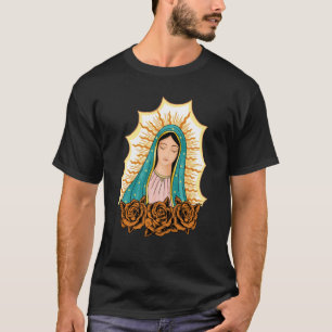 Camiseta Santa Católica Cristiana Virgen María Nuestra Seño