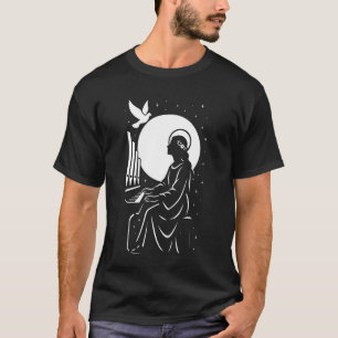 Camiseta Santa Cecilia Confirmación Órgano Católica Patrona