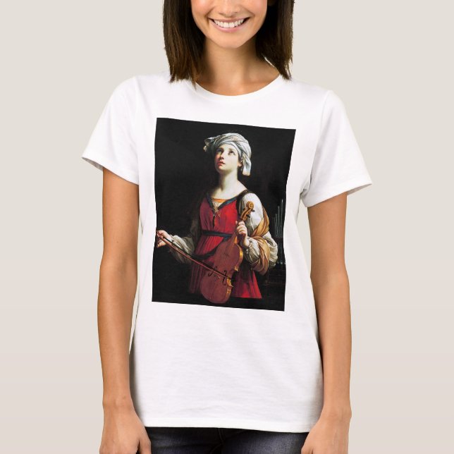 Camiseta Santa Cecilia, Guido Reni (Anverso)