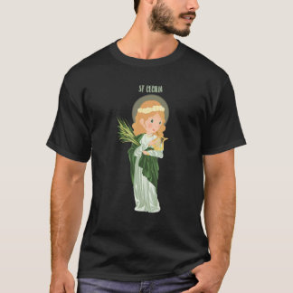 Camiseta Santa Cecilia Patrona De Los Músicos Musi Católico