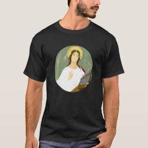 Camiseta Santa Cecilia Patrona de los Músicos Música Católi