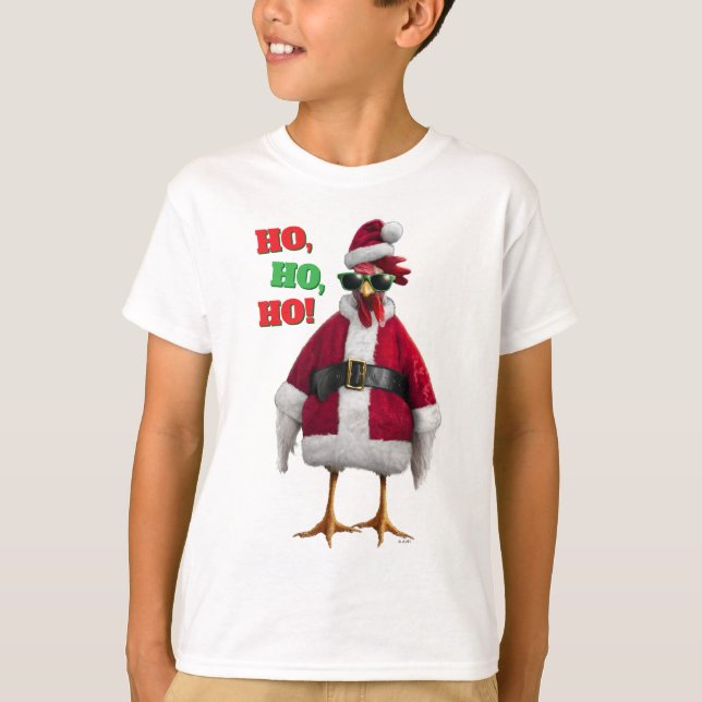 Camiseta Santa Chicken (Anverso)