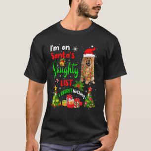 Camiseta Santa Chow Chow Estoy en la lista traviesa de Sant