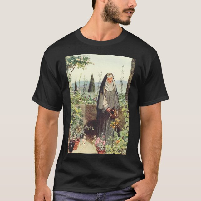 Camiseta Santa Clara de Asís: Patrona de la Televisión (Anverso)