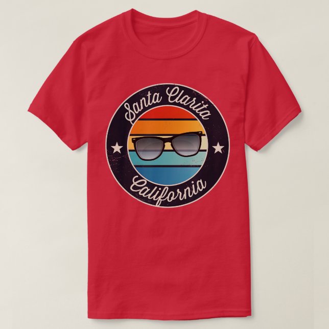 Camiseta Santa Clarita California CA Vacation Souvenir Sung (Diseño del anverso)