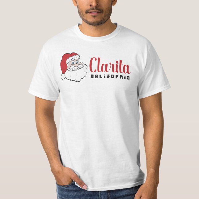 Camiseta Santa Clarita California Tee Shirt (Anverso)