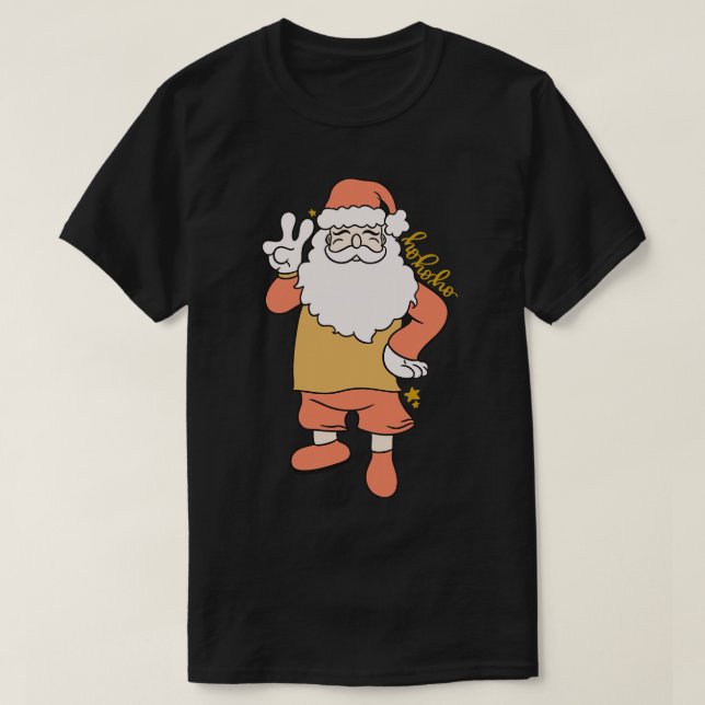 Camiseta Santa Claus 19 (Diseño del anverso)