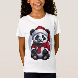Camiseta Santa Claus Baby Panda   NAVIDADES