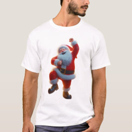 Camiseta Santa Claus Bailarín