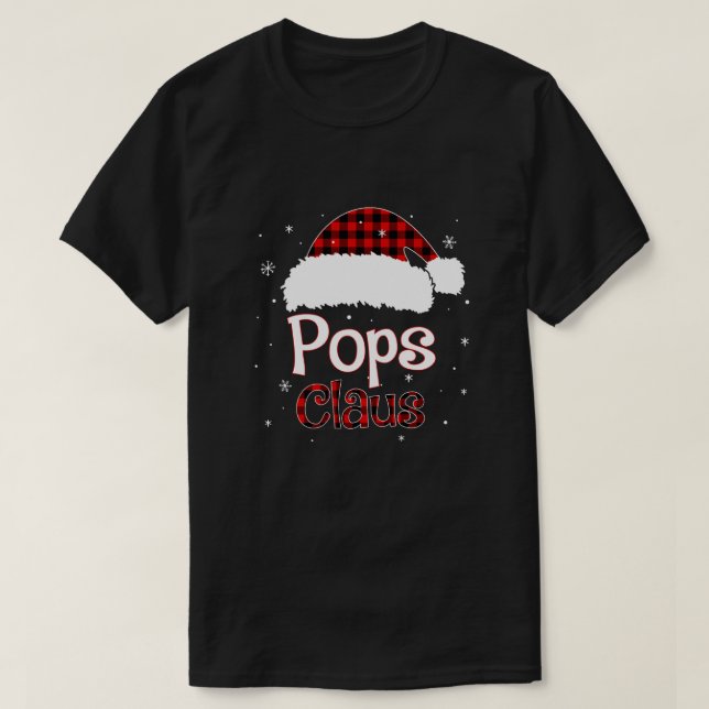 Camiseta Santa Claus Claus Pajamas Christma (Diseño del anverso)